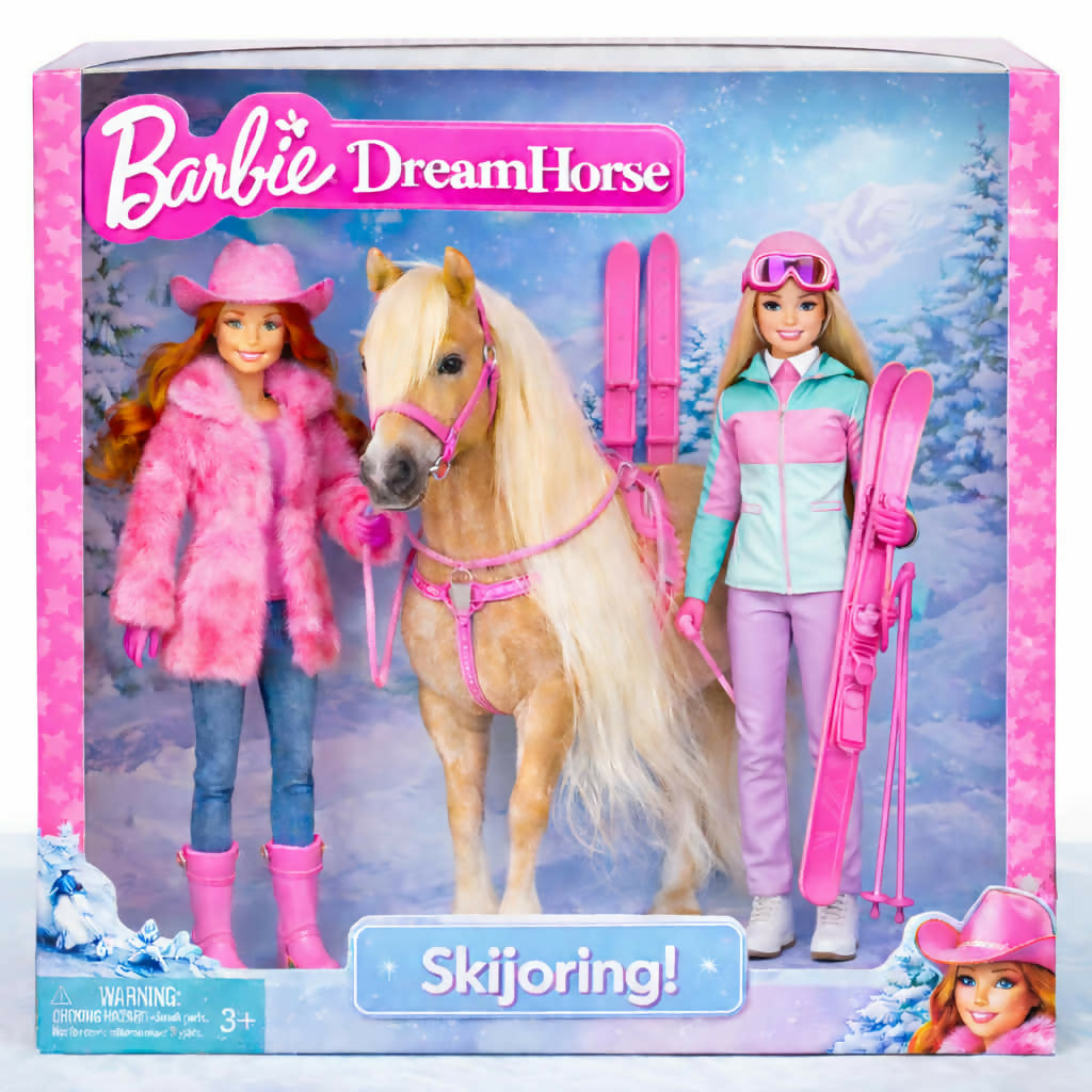 Barbie DreamHorse: Skijor Barbie!